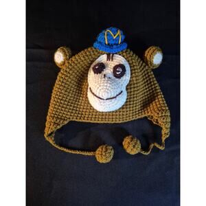 Bennie Hat Mailchimp Freddie Monkey Skully Woven Knitted Adult Email Marketing